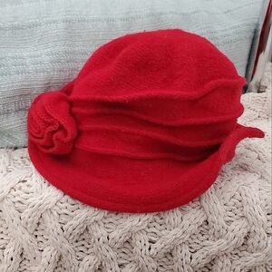 Junior Cloche True Vintage Hat 100% Wool